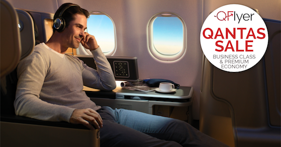 Qantas Business Class & Premium Economy Sale | QFlyer