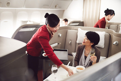 Cathay Pacific, First Class